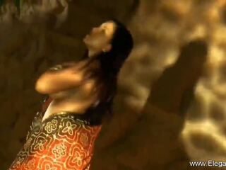 Indian mistress is voluptuous When Dancing, HD x rated clip 4e