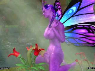 Futa butterfly joder boca planta