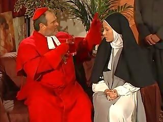 Feucht büchse nonne anal gefickt von die priest