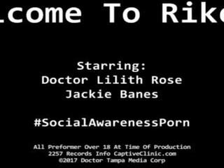 Welcome To Rikers&excl; Jackie Banes Is Arrested & Nurse Lilith Rose Is About To Strip Search lover Attitude &commat;CaptiveClinic&period;com