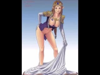 Legend de zelda - princesa zelda hentai porno