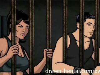 Archer hentai - börtön szex videó -val lana