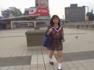 Free jav of Mikan attractive asian school daughter