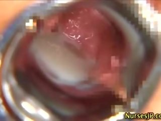 Jepang perawat alat kemaluan wanita ejakulasi di anus
