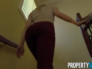 Propertysex - provokatív fiatal homebuyer baszik hogy elad ház