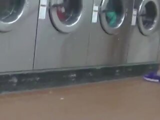 Helena Price Public Laundry Upskirt Flashing Tease&excl; Exhibitionist MILF Vs College Voyeur at the laundry&excl; &lpar;Part1&rpar;