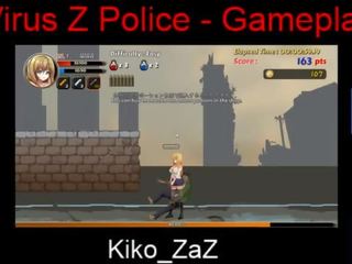 Virus z petugas polisi pemuda - gameplay