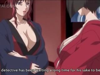 Υπέροχος hentai ομορφιά τσιμπουκώνοντας και άλμα μεγάλος καβλί