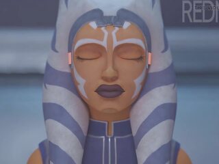 Stella guerre - ahsoka tano jedi formazione pompino (animation con suono)