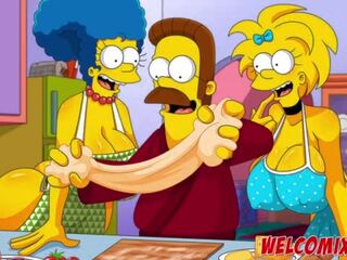 Flandis سخيف ال simptoons hotties&excl; pepperoni pizza&excl; ال simptoons