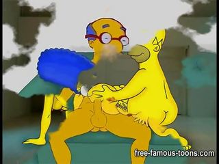 Simpsons animasi pornografi pesta pora