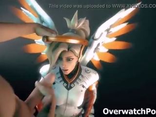 Overwatch mercy รวบรวมช็อตเด็ด