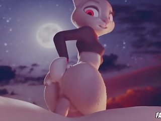 Besar punggung judy hopps mendapat beliau pantat/ punggung ditumbuk oleh besar manhood &vert; 3d seks klip kartun