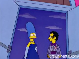 Simpsons täiskasvanud klamber - marge ja artie afterparty