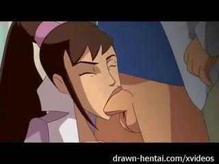 Avatar hentai - netīras saspraude legend no korra