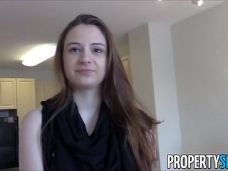 propertysex - молодий реальний estate агент з великий природний цицьки домашнє ххх кліп