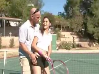 Хардкор для дорослих кліп на в tenis суд