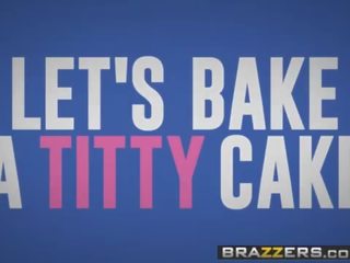 Brazzers - suur tissid juures kool - anna kell peaks ja jessy jones - võimaldab küpsetama a peotäis cake