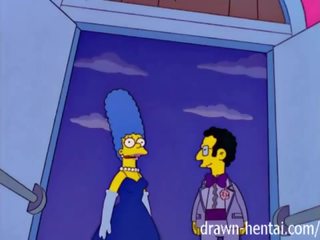 Simpsons xxx film - Marge and Artie afterparty